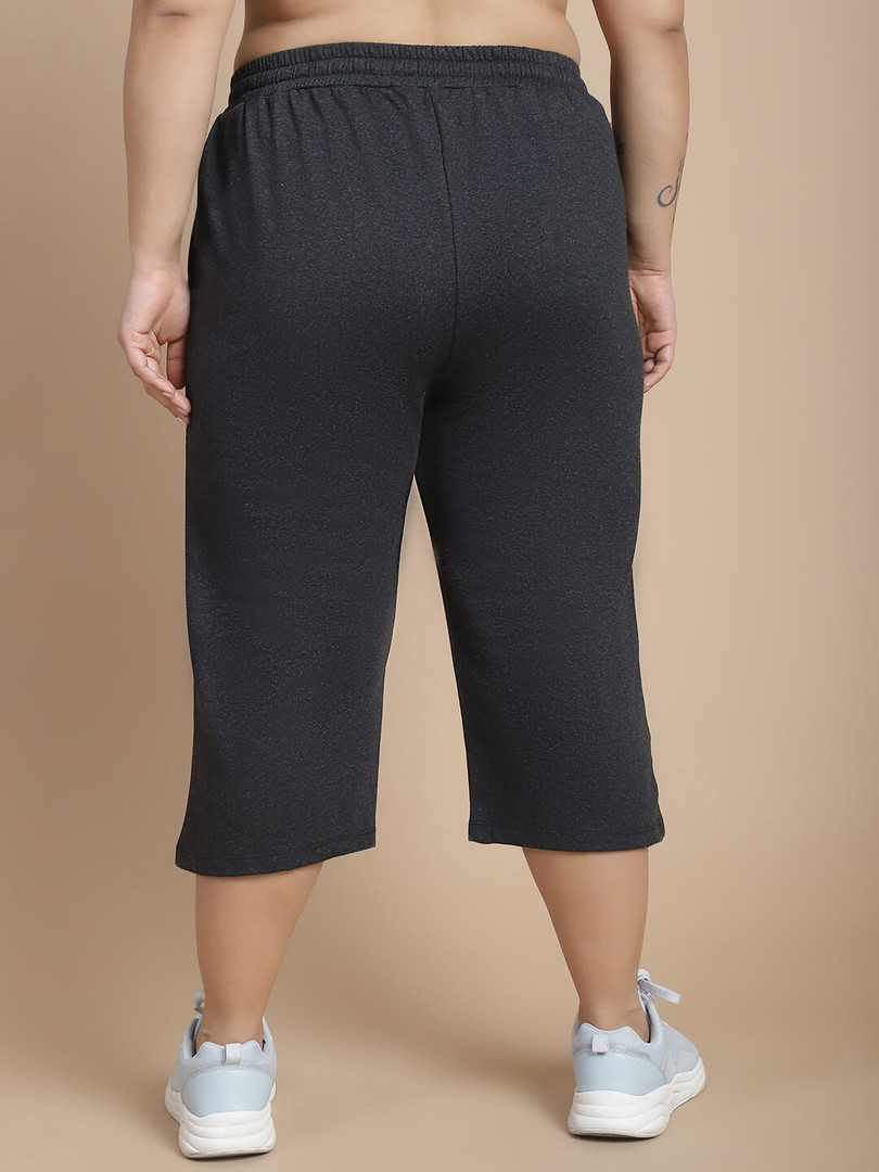 Rute Women Plus Size Cotton Capris