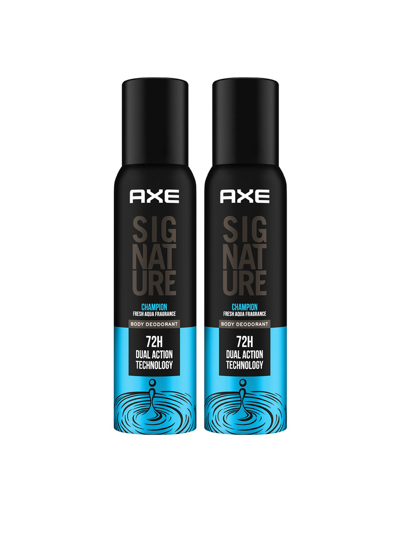 AXE Men Set of 2 Signature Long Lasting Body Deo 154ml each - Champion