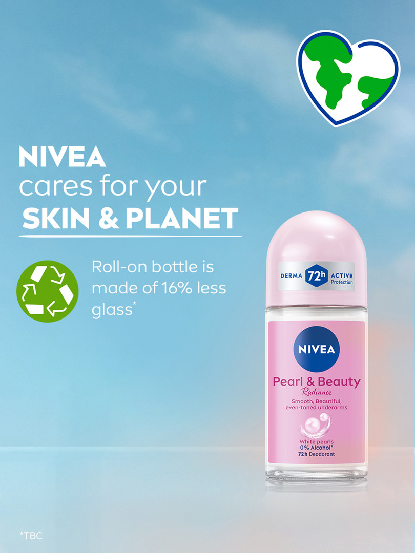 Nivea NIVEA Women Pearl & Beauty Radiance Deodorant Roll-On - 50ml
