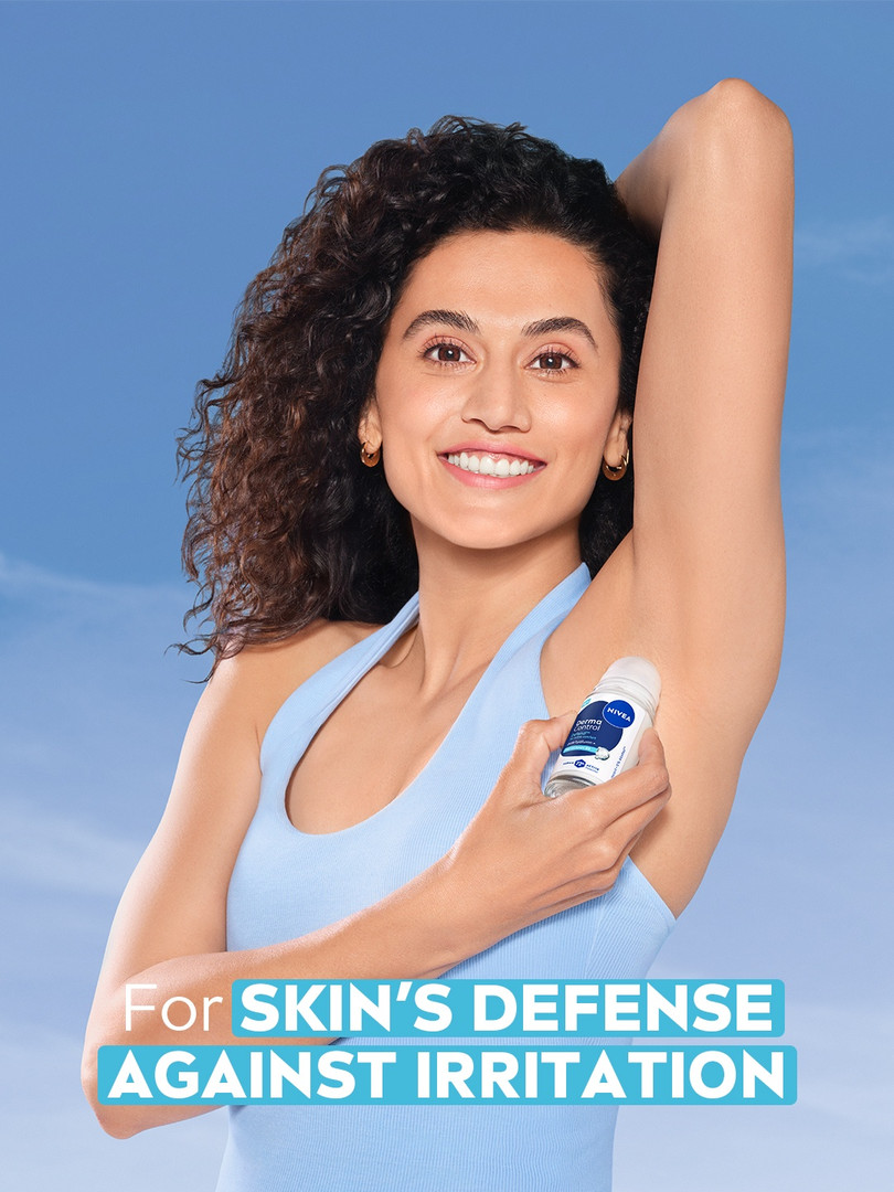 Nivea Women Derma Control Defend Underarm Roll-On with Hyaluron & Pro-Vitamin B5 - 50 ml