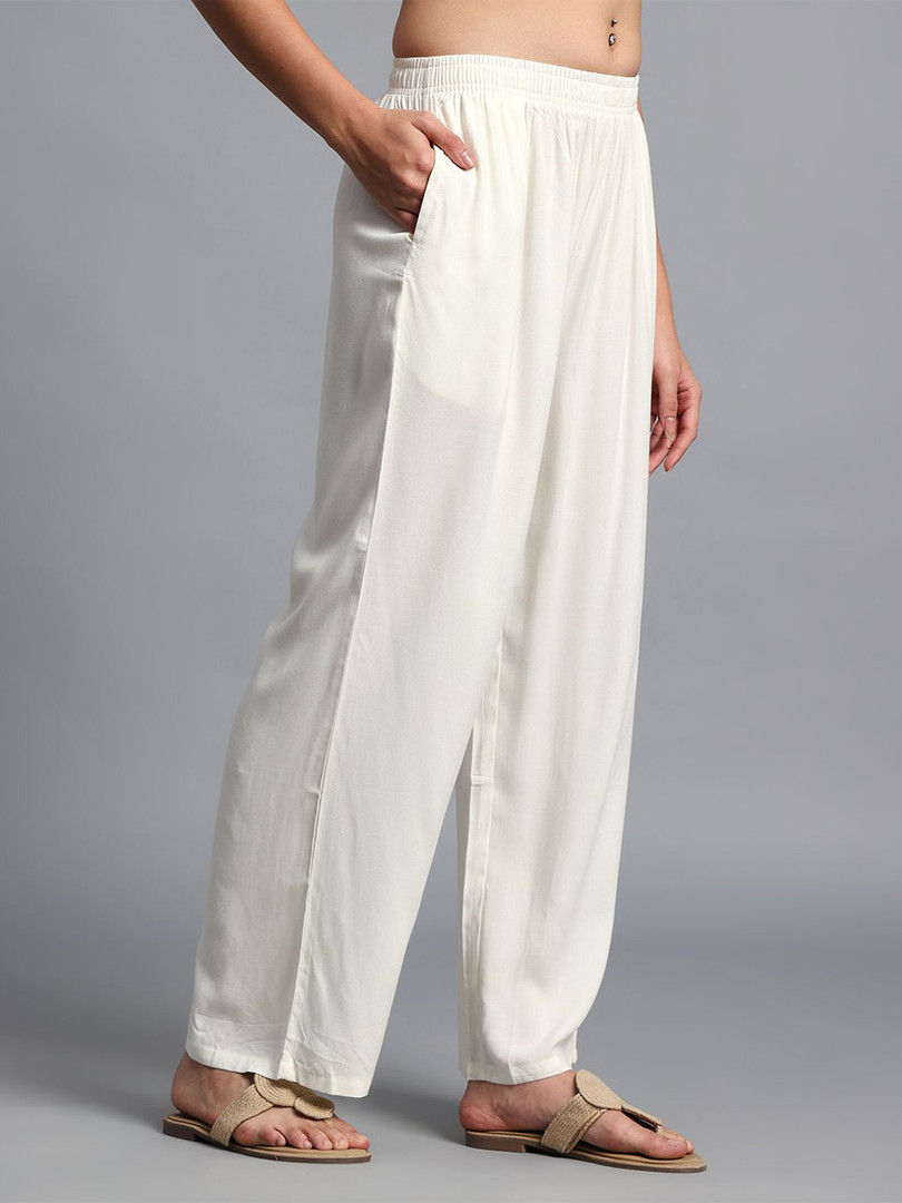 Vivika Women Straight Ethnic Palazzos