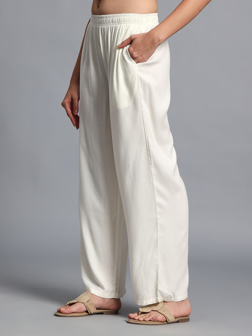 Vivika Women Straight Ethnic Palazzos