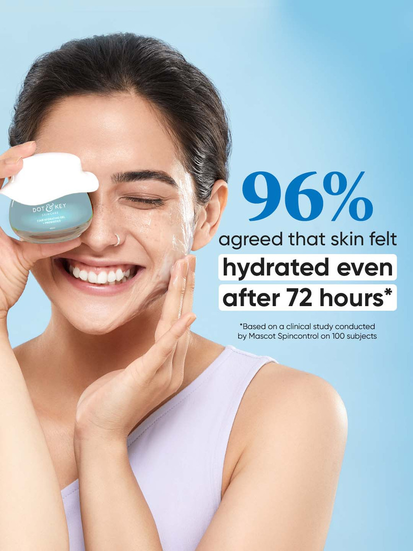 DOT & KEY 72Hr Hydrating Probiotics Oil-Free Gel Moisturizer with Hyaluronic Acid - 25ml