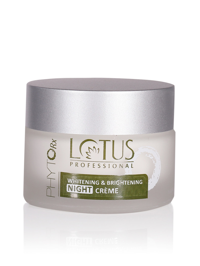 Lotus Herbals Sustainable Professional Phyto-Rx Whitening Brightening Night Creme 50g