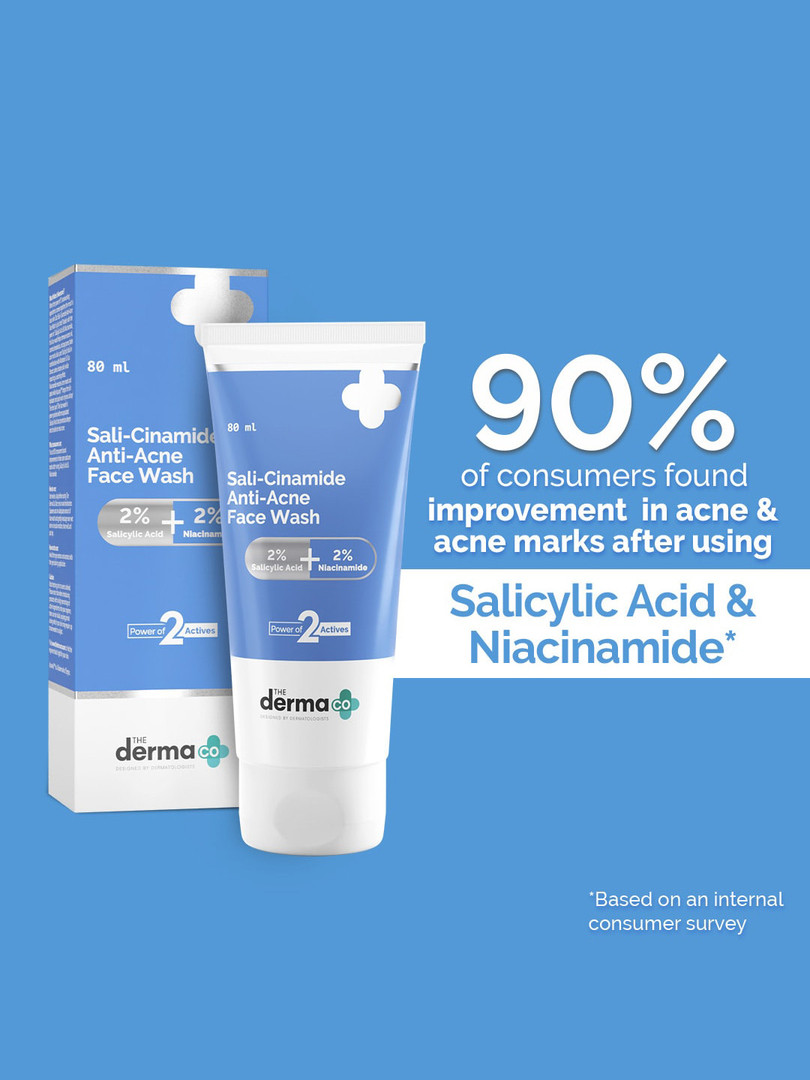 DR. SHETHS Neem & Salicylic Acid Face Wash for Acne & Excess Oil - 100 Ml