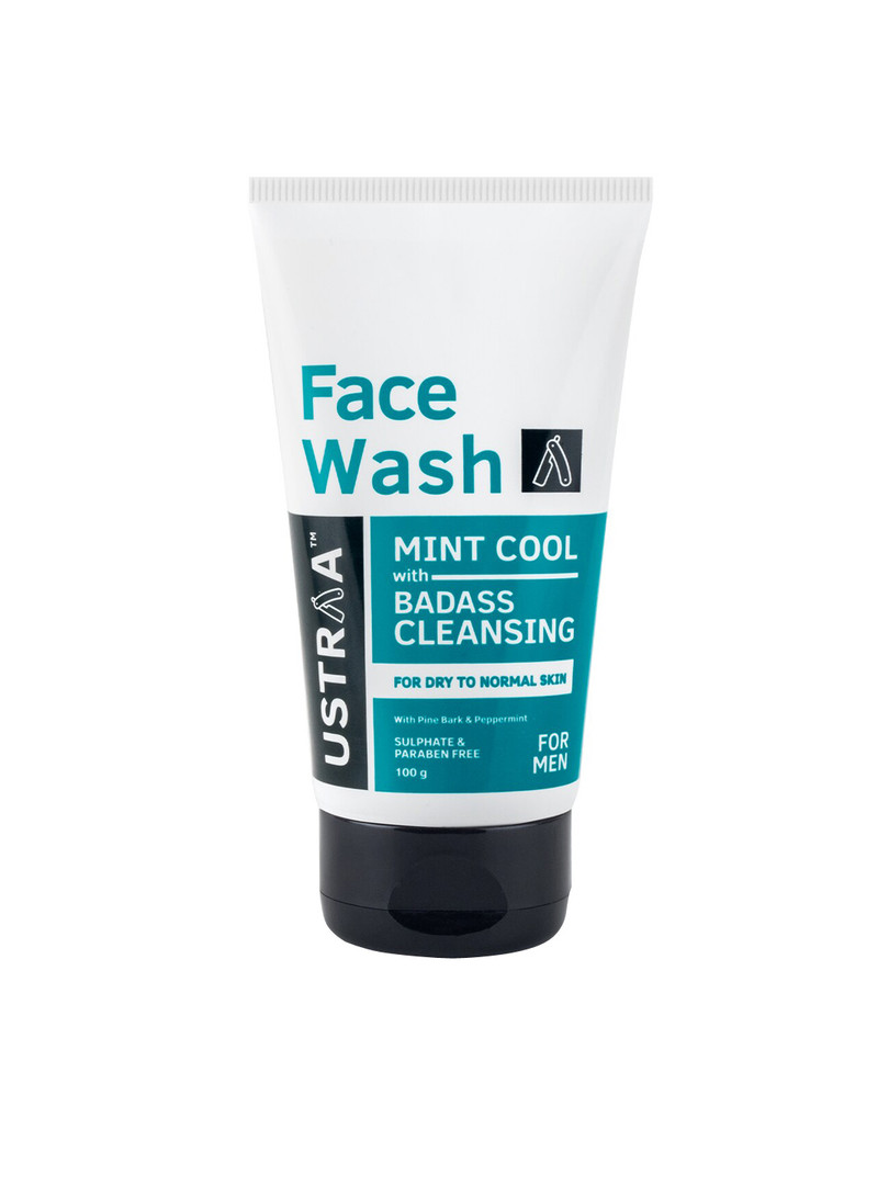 Ustraa Men Face Wash & Scrub De-tan Combo 100g each