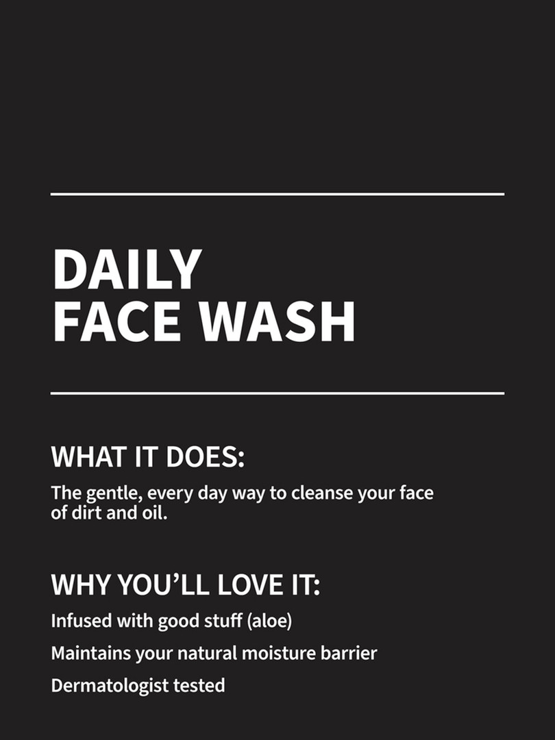 Bath & Body Works Men Daily Face Wash with Aloe - 113 g