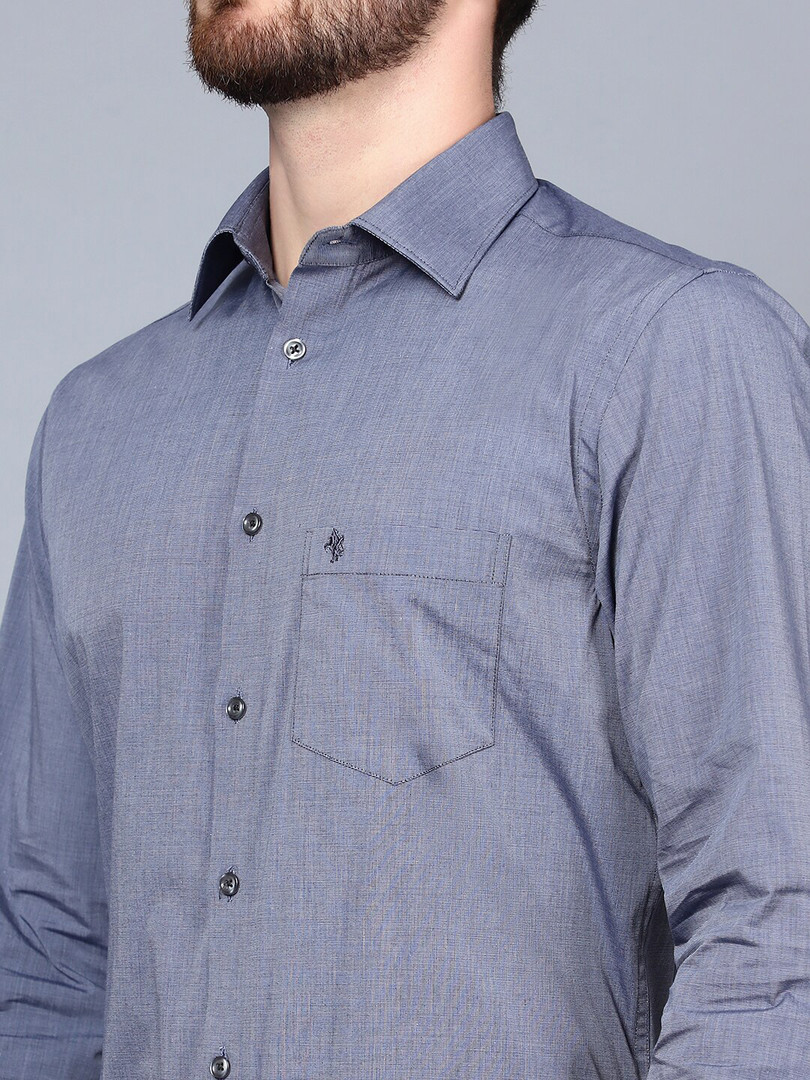 Cantabil Spread Collar Cotton Formal Shirt