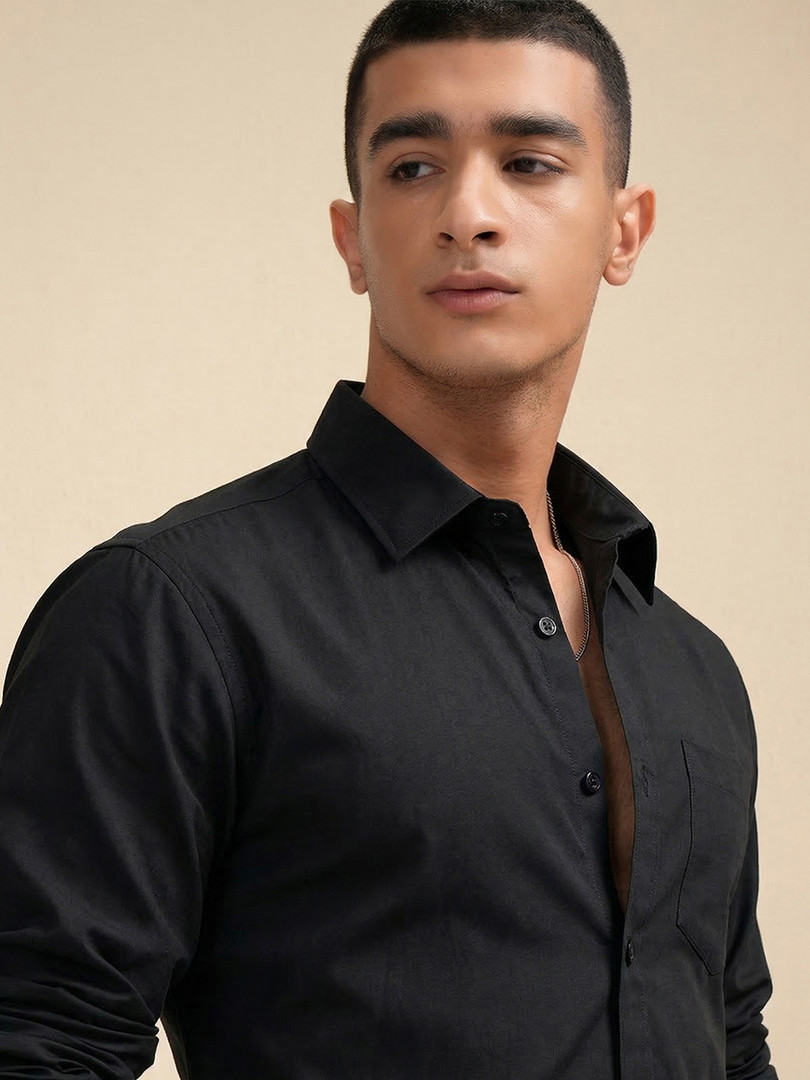 HIGHLANDER Men Slim Fit Shirt