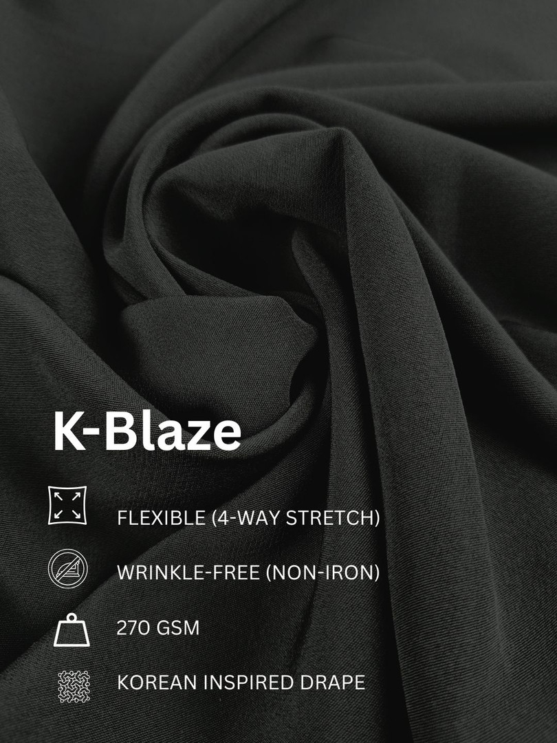 HE SPOKE Notched Lapel Single Breasted Blazer