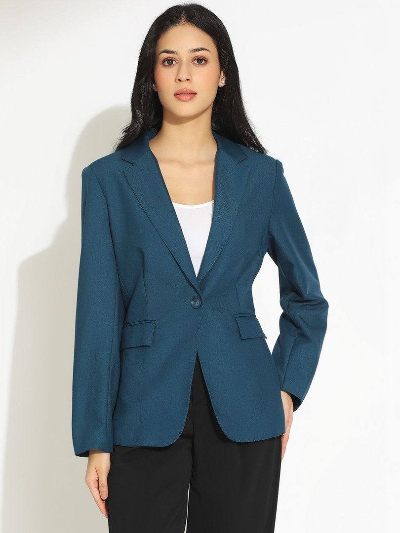 SHOWOFFFF Tailored Fit Single-Breasted Blazers