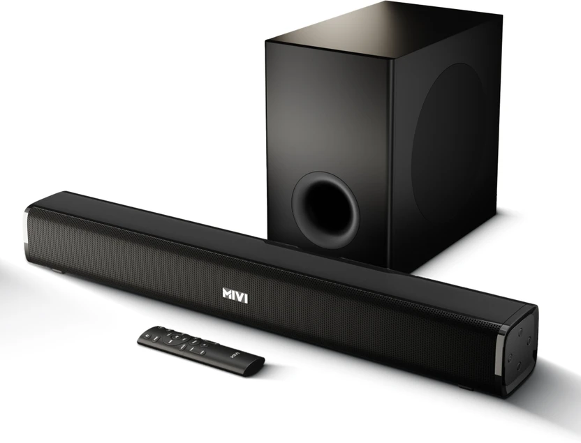 Mivi Fort Sonic 200 Soundbar, 2.1 Channel, Multi-Input and EQ Mod...more