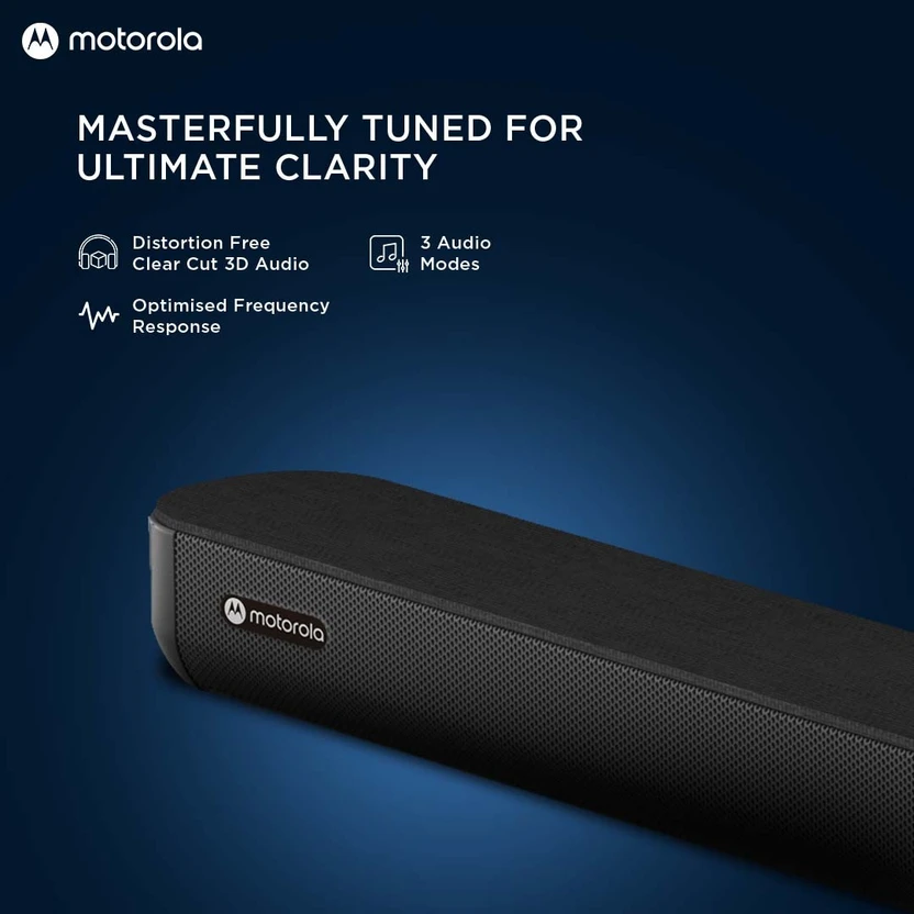 MOTOROLA AmphisoundX Dolby Atmos with Wireless Satellites 600 W B...more