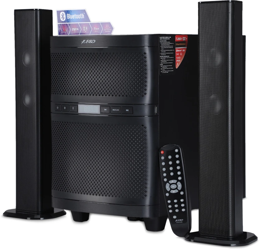 F&D T 200X 140 W Bluetooth Soundbar (Black, 2.1 Channel)