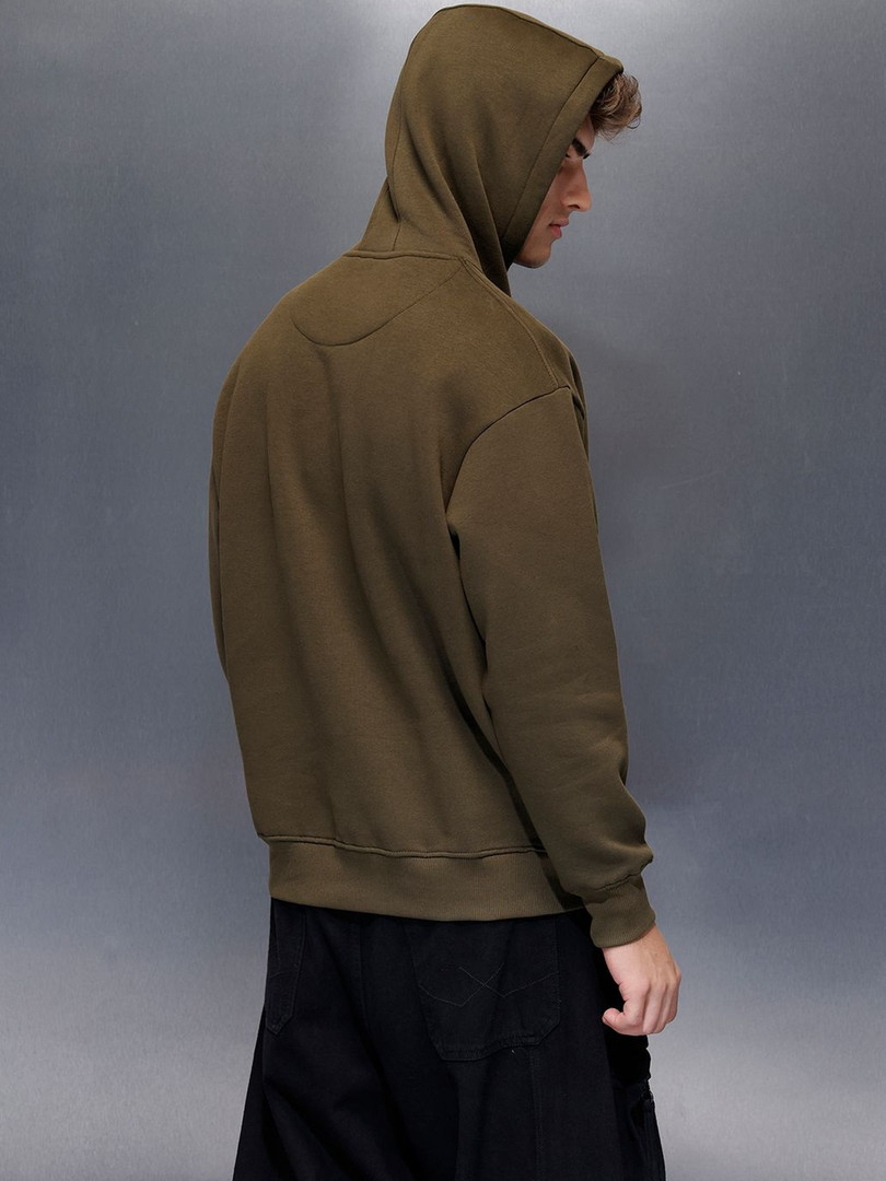 WROGN Men Hooded Sweatshirt
