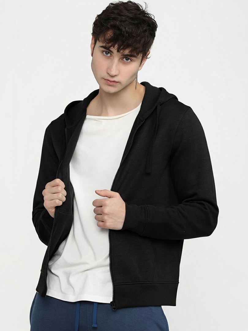 hoodies SLOWLORIS Men Hooded Sweatshirt