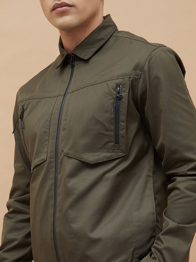 Bossini Spread Collar Long Sleeves Tailored Jacket