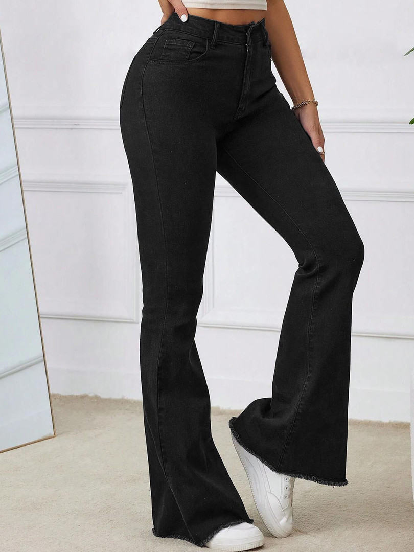 Stylecast X Kotty Women Bootilicious Bootcut High-Rise Stretchable Jeans