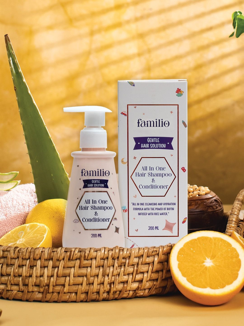 Familio All-In-One Shampoo & Conditioner - 200 ml