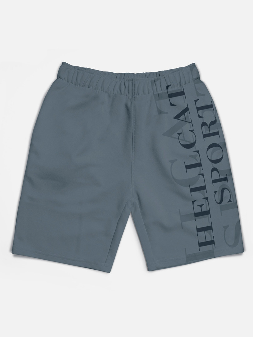 HELLCAT Boys Pack of 5 Cotton Mid-Rise Sports Shorts