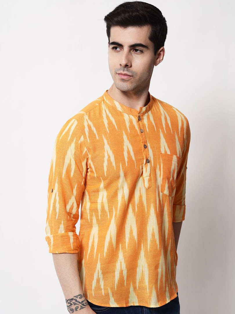 DEIFIC Men Printed Kurta