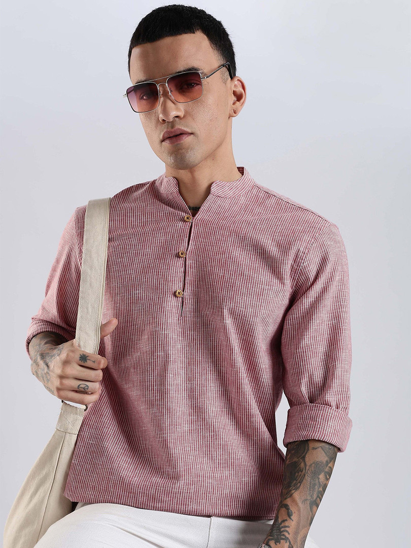 Pink / White