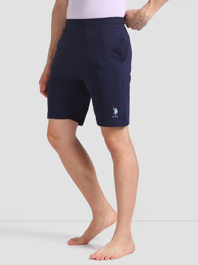 U.S. Polo Assn. Men Relaxed-Fit Mid-Rise Lightweight Shorts