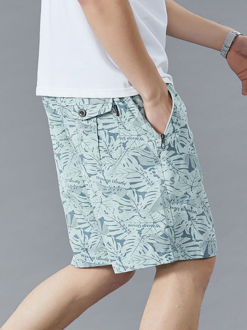 StyleCast x Revolte Men Printed Regular Fit Cotton Shorts