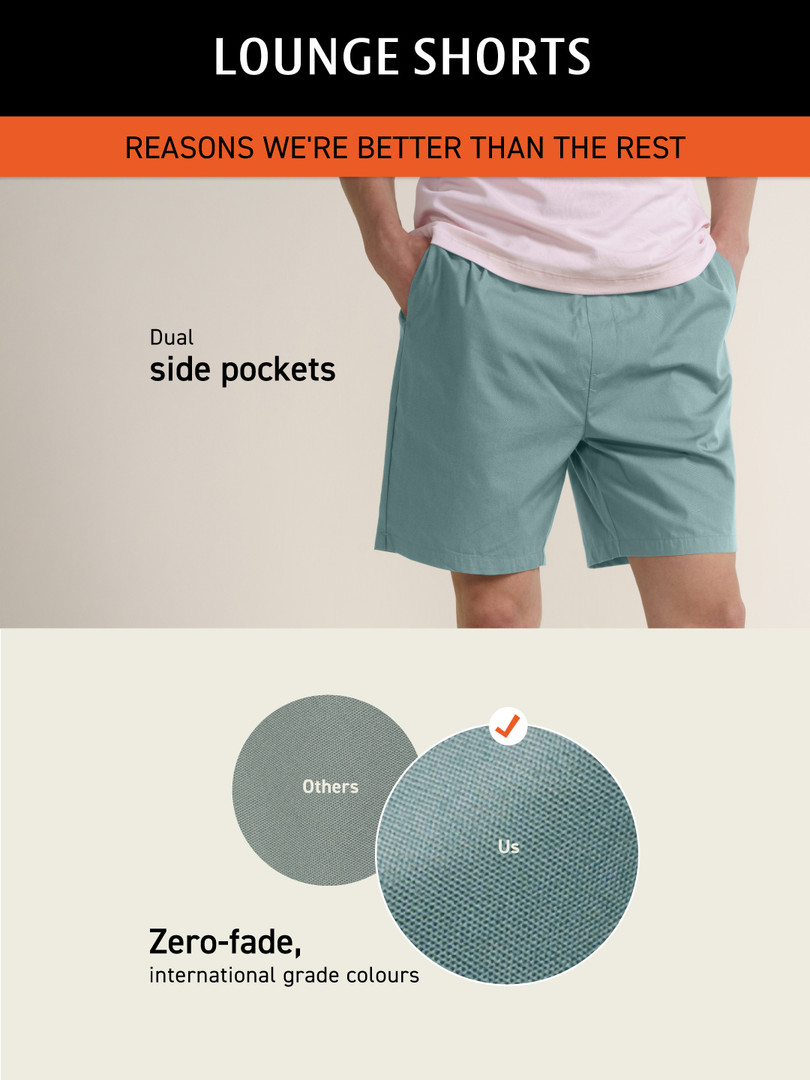 DAMENSCH Men Ultra-Light Casual Lounge Short