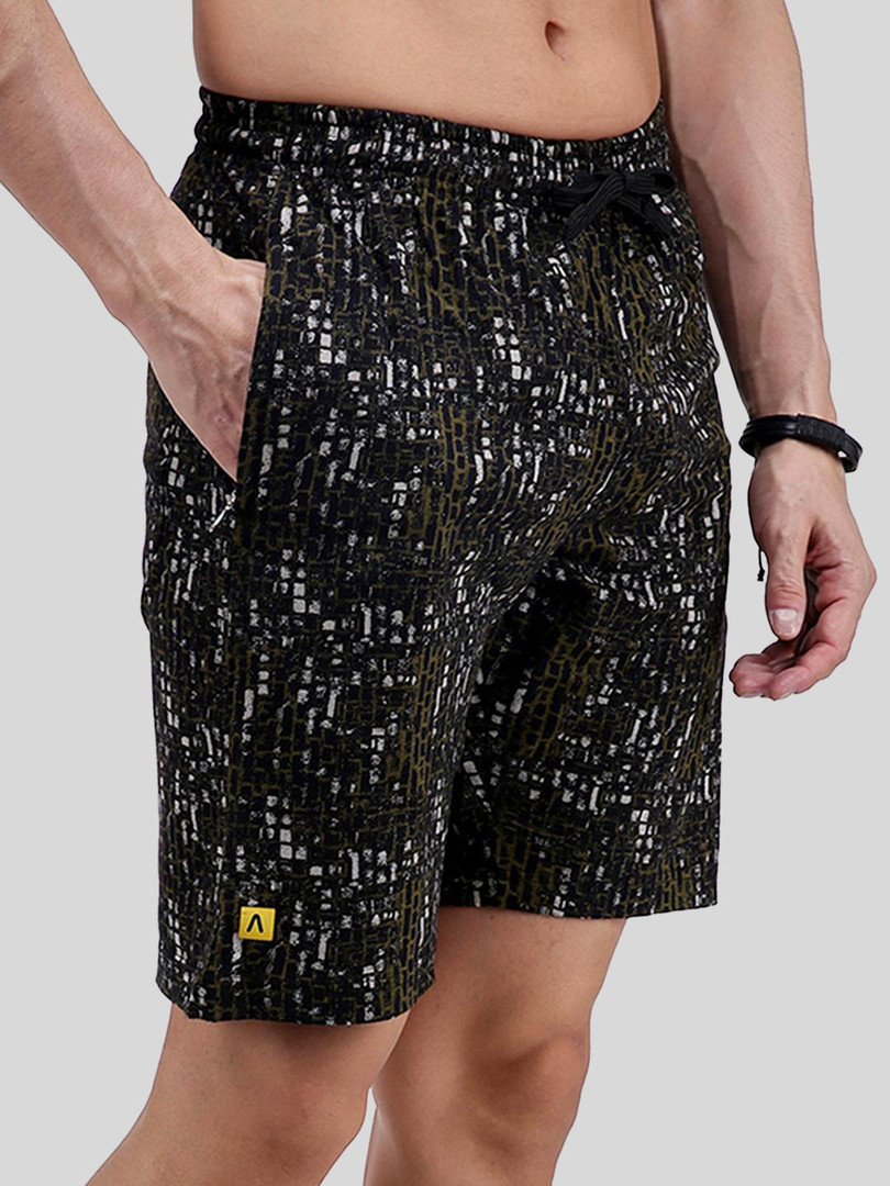 AMUL COMFY Men Printed Lounge Shorts
