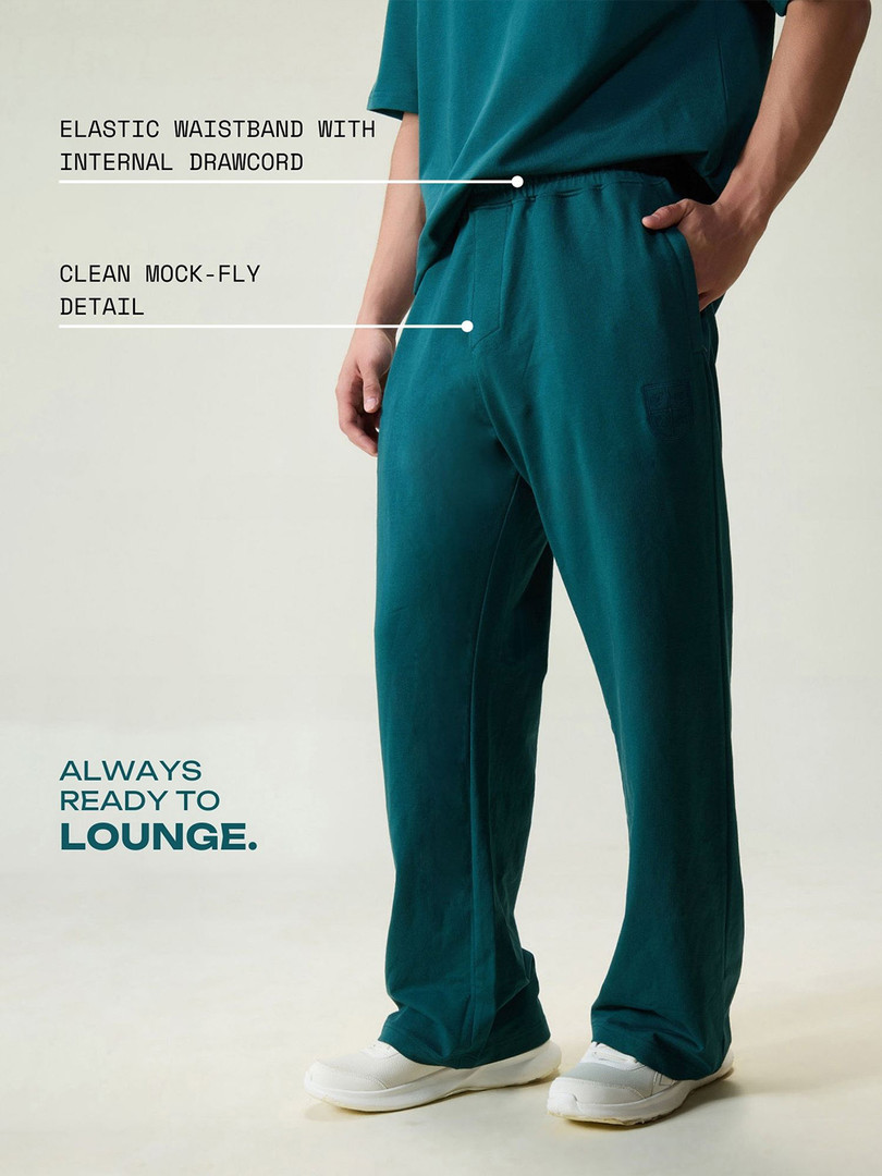 CAVA Green Wide Leg Joggers
