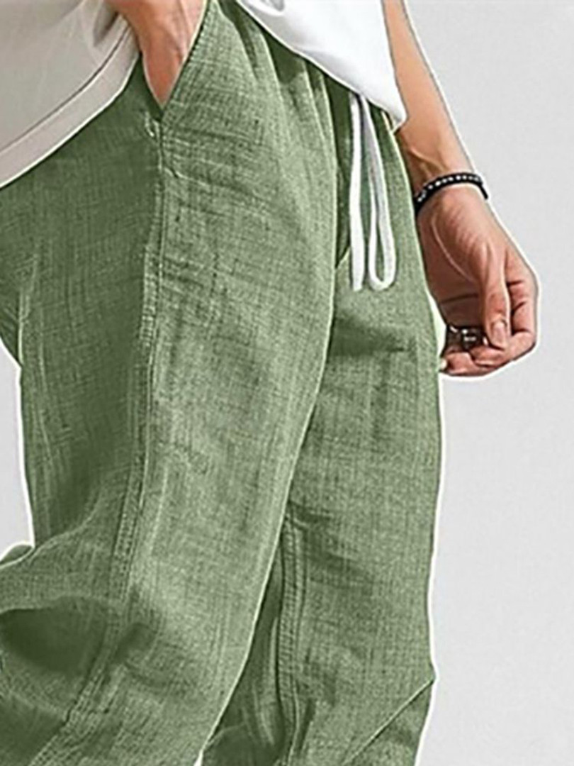 StyleCast x Revolte Men Easy Wash Cotton Joggers Trousers
